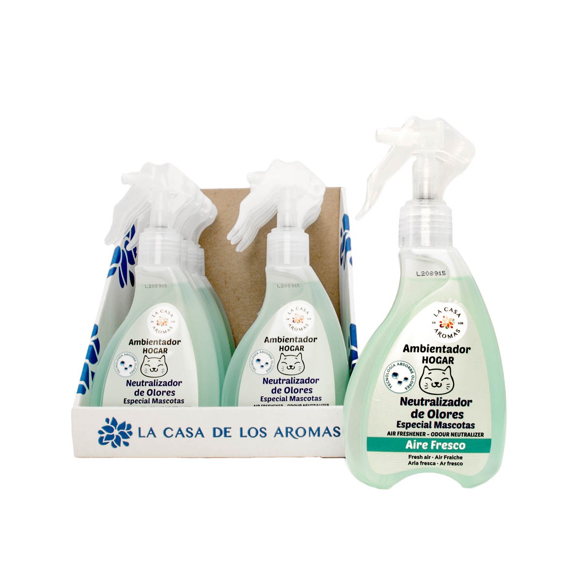 Spray ambientador de Hogar, Neutralizador de Olores, Especial Mascotas