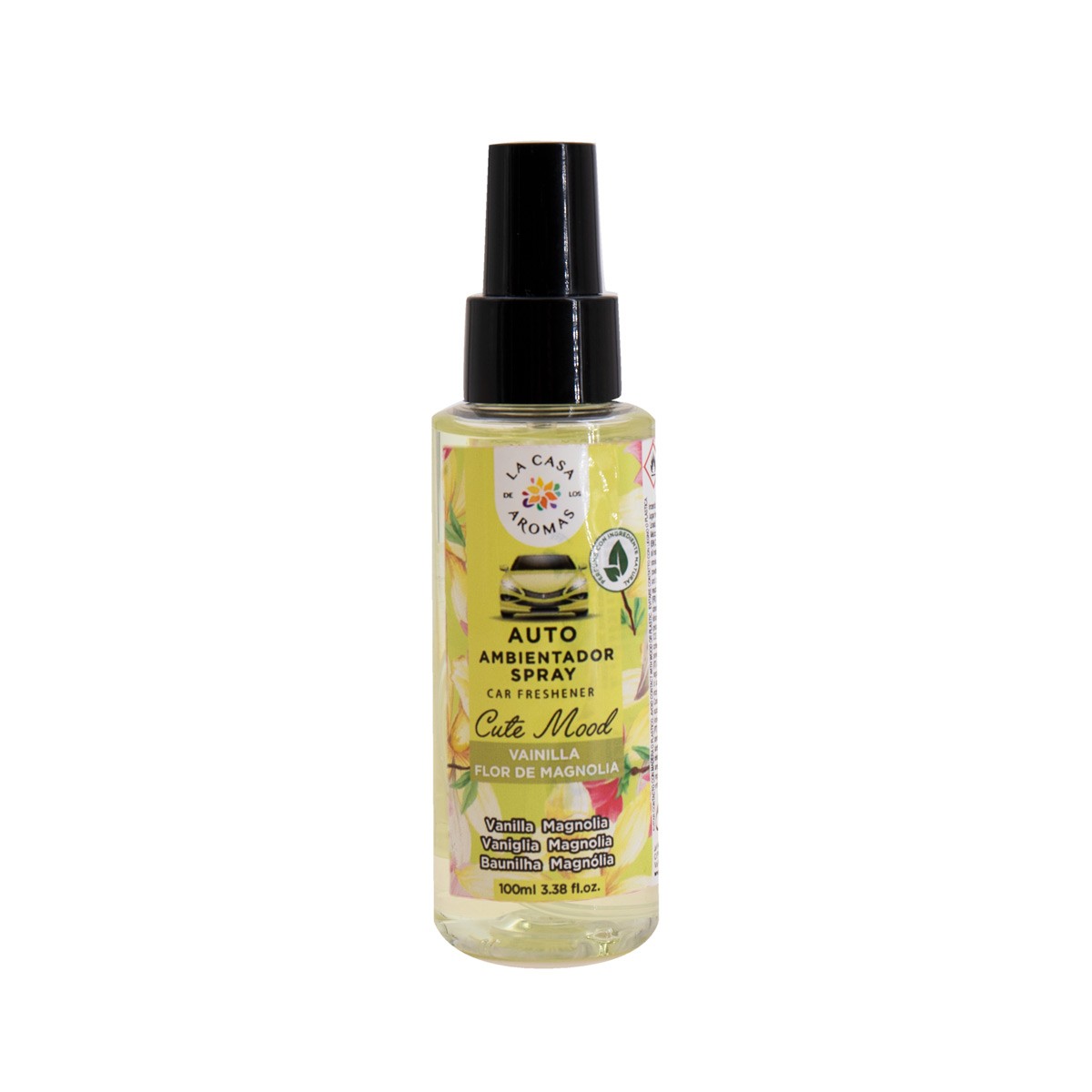 Spray deodorante per auto Cure Mood, Vaniglia Magnolia