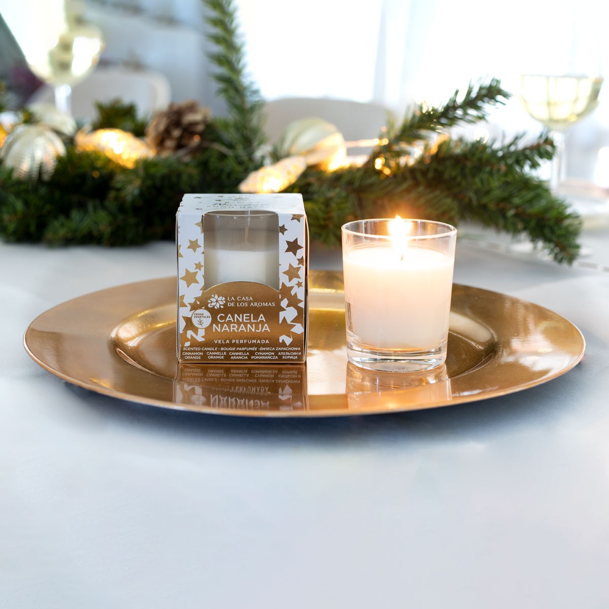 Christmas Candle Gold... Christmas Candle Gold...