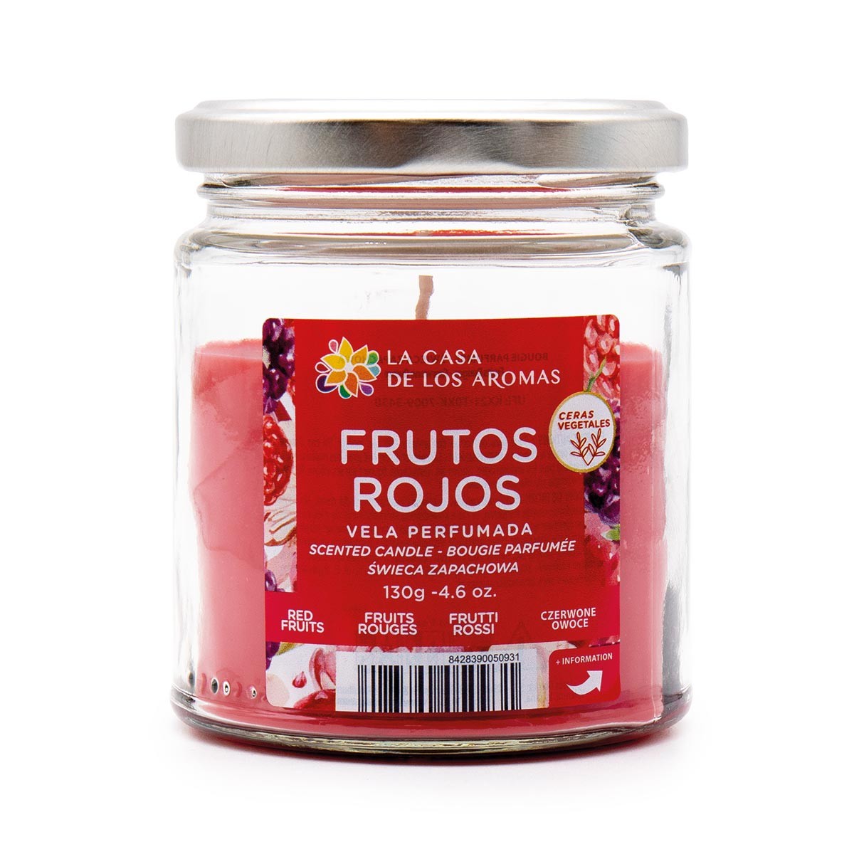 Scented Candle in Glass Red... Scented Candle in Glass Red...