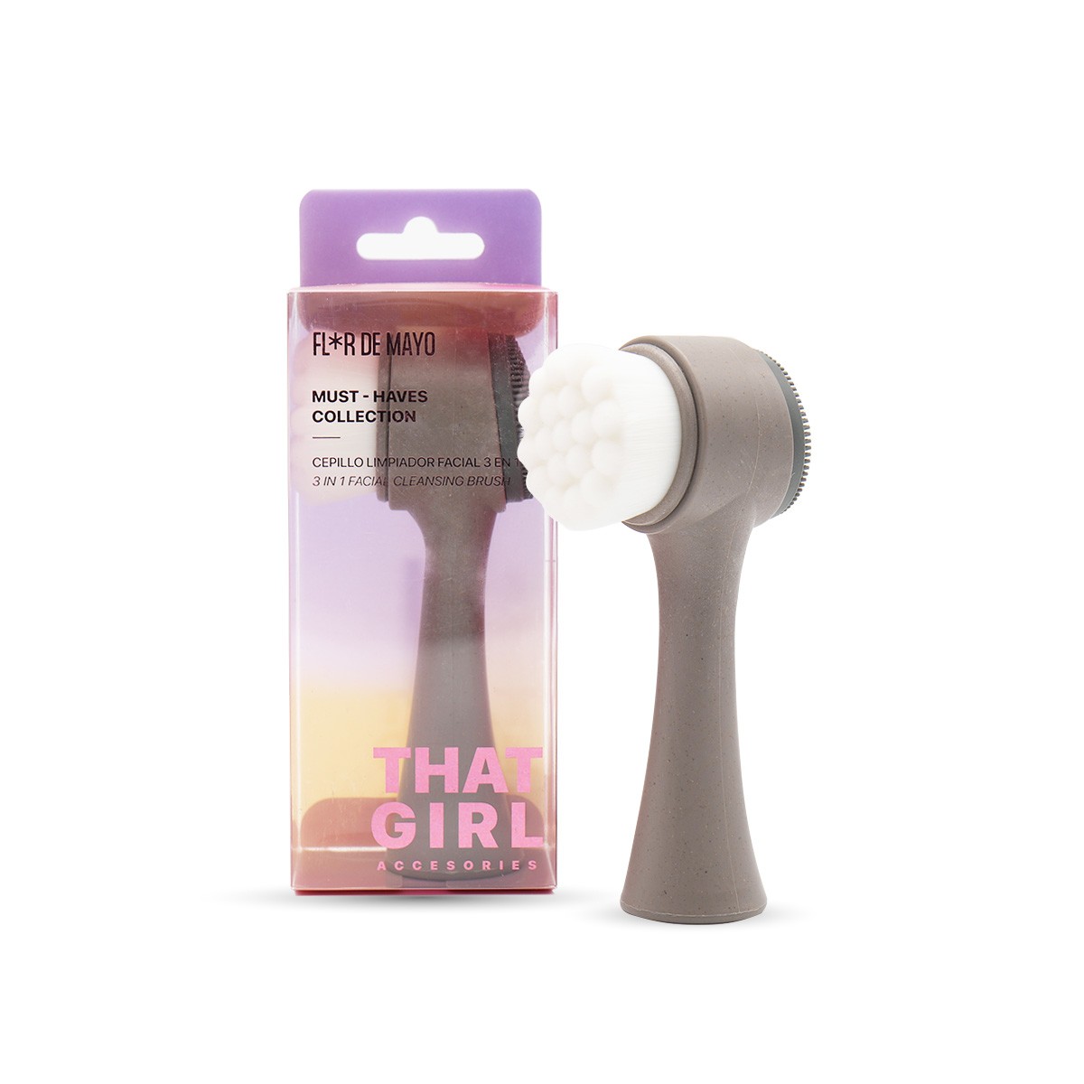 Cepillo Limpiador Facial 3en1