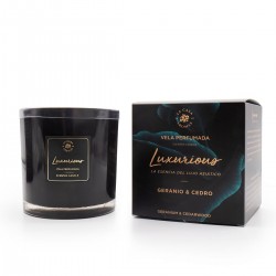Vela Vaso Luxurious Geranio...