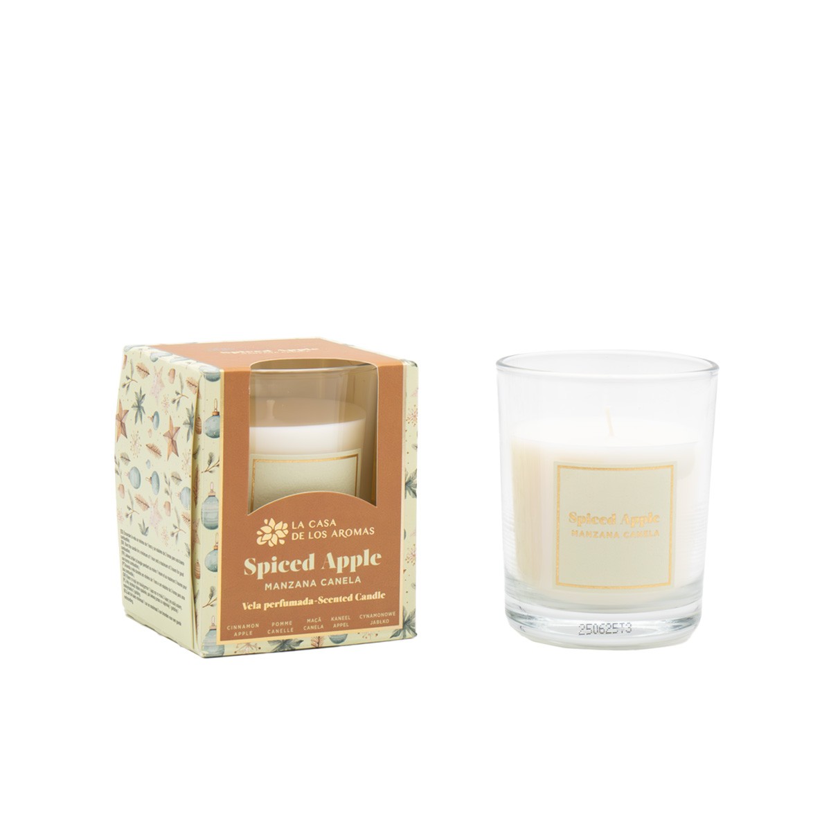 (6) CHRISTMAS CANDLE SPICED... (6) CHRISTMAS CANDLE SPICED...