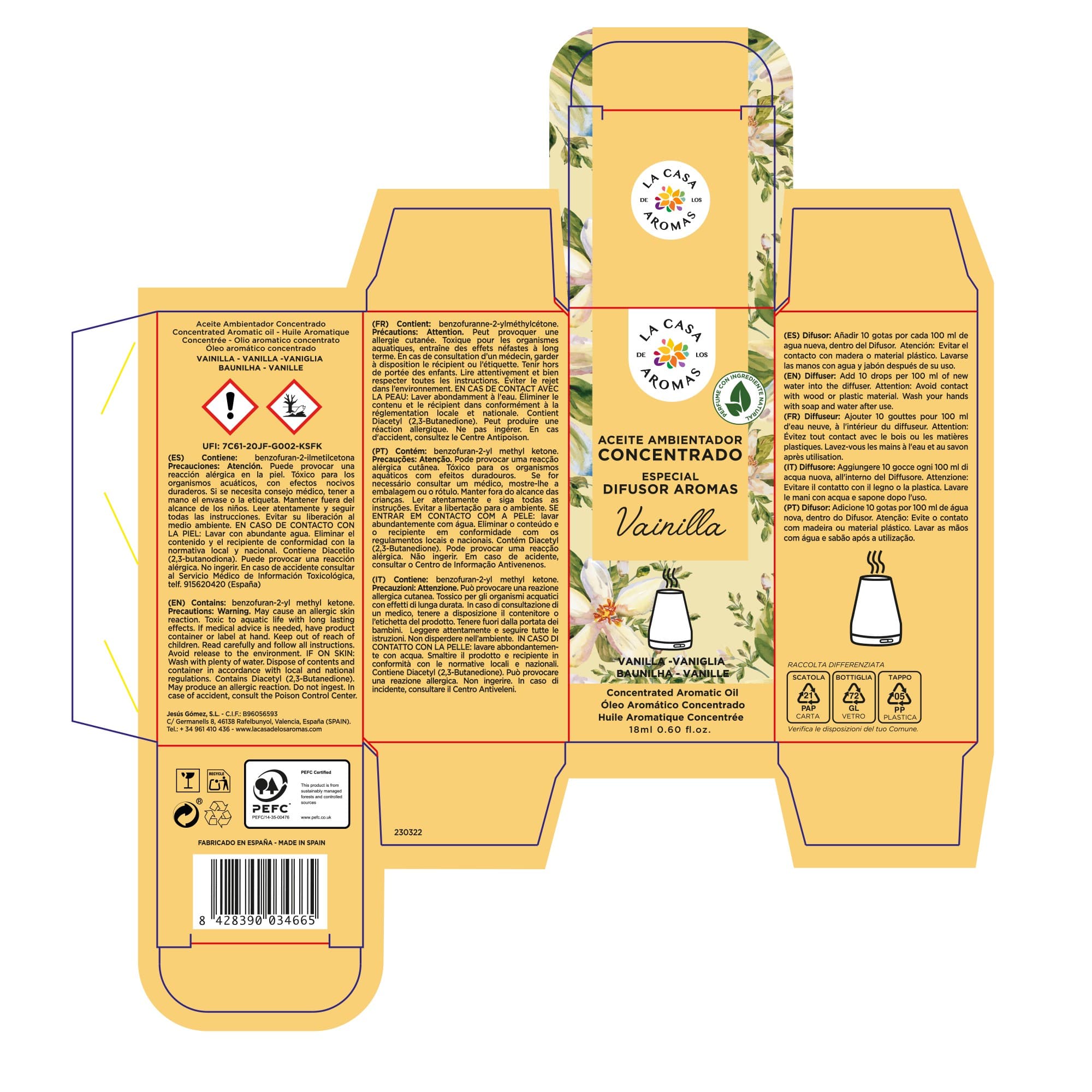 EXP.12 AC.HIDRO VAINILLA 18 ML