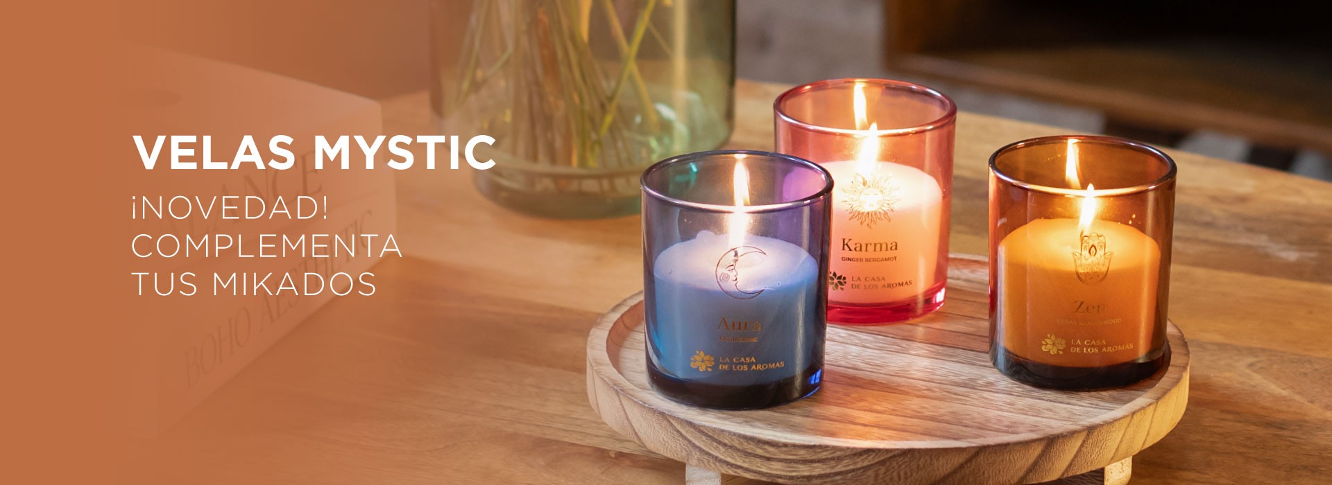 velas aromáticas